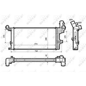 NRF Radiator 53856