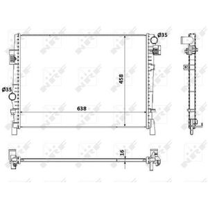NRF Radiator 53901