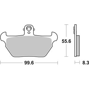 Brembo Brake Pads Set 07BB2207