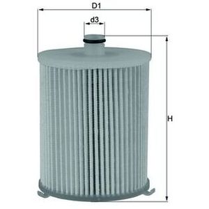 Mahle Fuel Filter KX245/4D