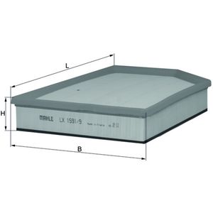 Mahle Air Filter LX1591/9