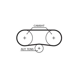 Gates Timing Belt 5516XS