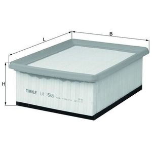 Mahle Air Filter LX1568