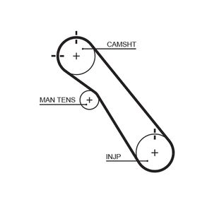 Gates Timing Belt 5548XS