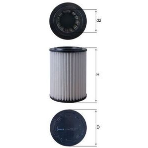 Mahle Air Filter LX5363