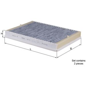 Mahle Pollen / Cabin Filter LAK73/S