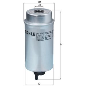 Mahle Fuel Filter KC116