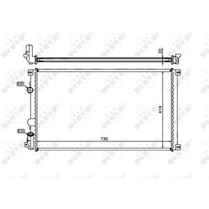 NRF Radiator 58321