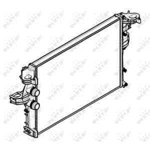 NRF Radiator 58430