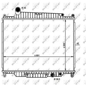 NRF Radiator 59096