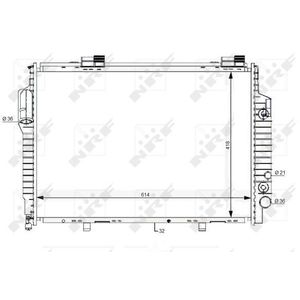 NRF Radiator 59111