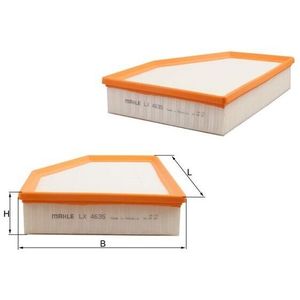 Mahle Air Filter LX4635