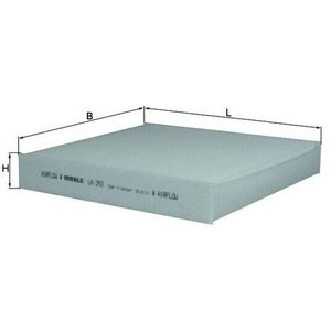 Mahle Pollen / Cabin Filter LA293