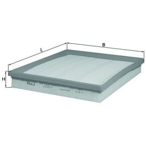 Mahle Air Filter LX2076/1