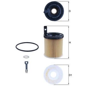 Mahle Oil Filter OX1121D