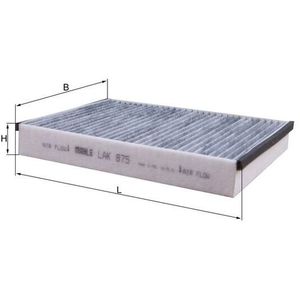 Mahle Pollen / Cabin Filter LAK875