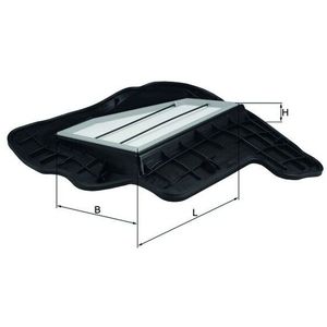 Mahle Air Filter Right LX1685/5