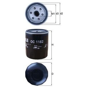 Mahle Oil Filter OC1182