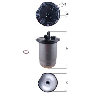Mahle Fuel Filter KL1132D