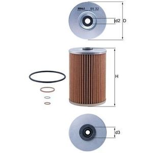 Mahle Oil Filter OX32D