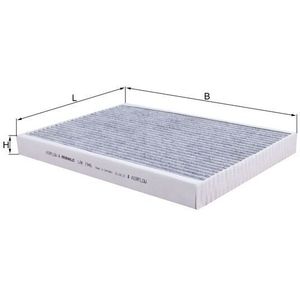 Mahle Pollen / Cabin Filter LAK1946