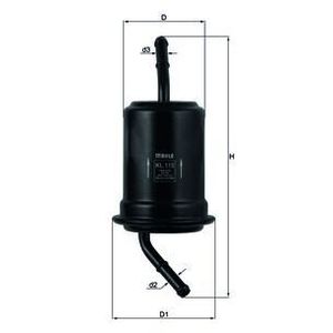 Mahle Fuel Filter KL115