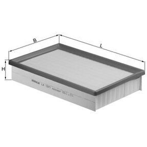 Mahle Air Filter LX1571