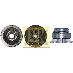 LuK Clutch Kit 3pc (Cover+Plate+Releaser) 640300100
