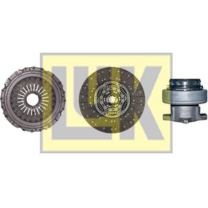 LuK Clutch Kit 3pc (Cover+Plate+Releaser) 643320100