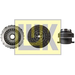 LuK Clutch Kit 3pc (Cover+Plate+Releaser) 643326700