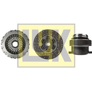 LuK Clutch Kit 3pc (Cover+Plate+Releaser) 643329000