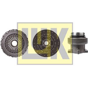LuK Clutch Kit 3pc (Cover+Plate+Releaser) 643338500