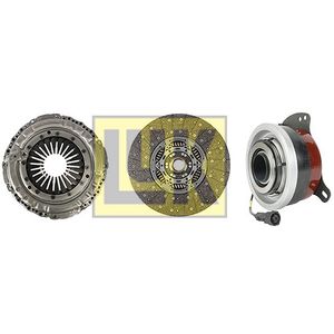 LuK Clutch Kit 3pc (Cover+Plate+CSC) 643345633