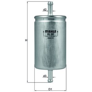 Mahle Fuel Filter KL60