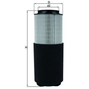 Mahle Air Filter LX976