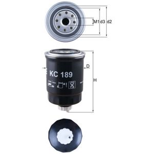 Mahle Fuel Filter KC189