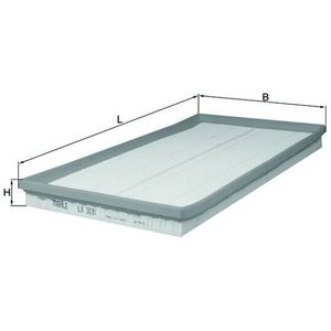 Mahle Air Filter LX3031