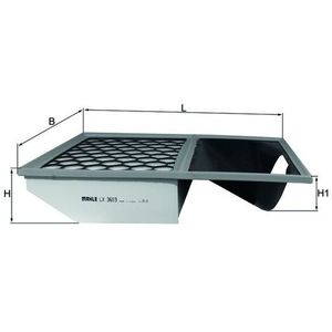 Mahle Air Filter LX3603