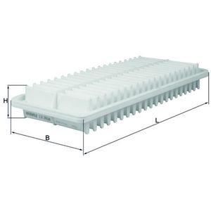 Mahle Air Filter LX2634