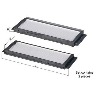 Mahle Pollen / Cabin Filter LA501/S