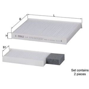 Mahle Pollen / Cabin Filter LA570/S