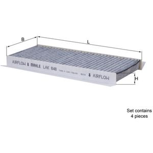 Mahle Pollen / Cabin Filter LAK848/S