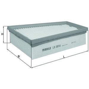 Mahle Air Filter LX3014