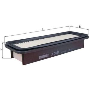 Mahle Air Filter LX3887