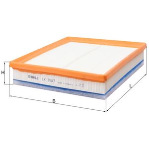 Mahle Air Filter LX3987