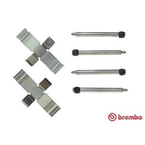 Brembo Brake Pad Fitting Kit Rear A02268