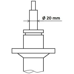 KYB Shock Absorber Front 3338041