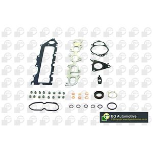BGA Cylinder Head Set (No Head Gasket) HN0115