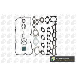 BGA Cylinder Head Set (No Head Gasket) HN0170
