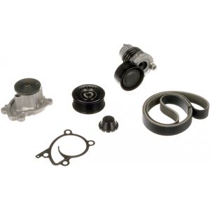 Gates Water Pump & Aux Belt Kit KP17PK1570